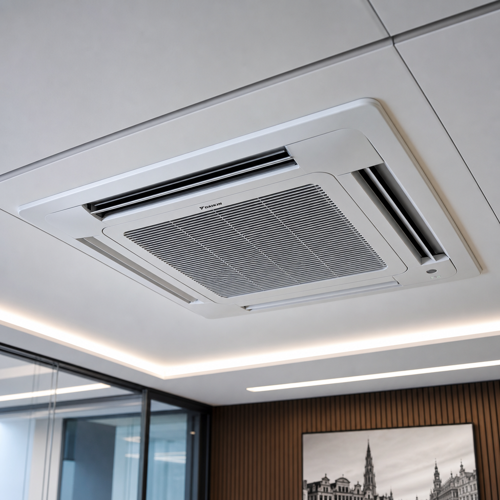 Image illustrant Installation climatisation bureau