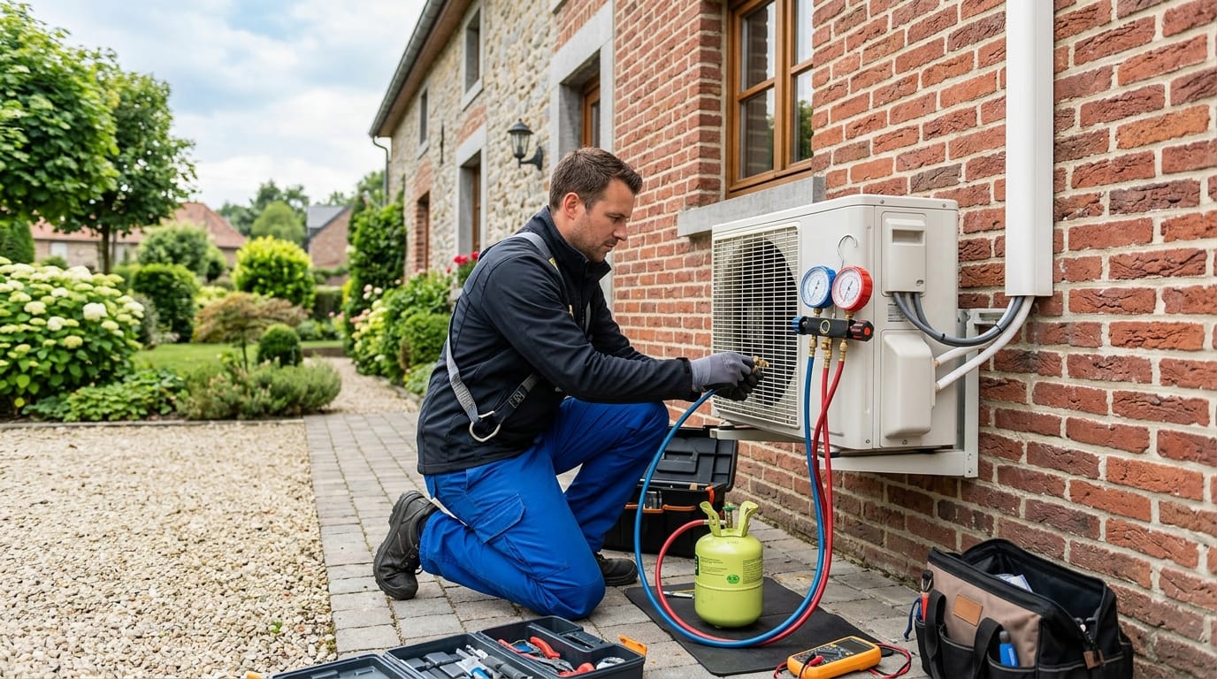Comment se déroule une recharge gaz climatisation en Belgique ?
