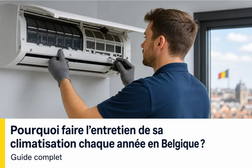 Pourquoi faire l'entretien de sa climatisation chaque année en Belgique ? Guide complet
