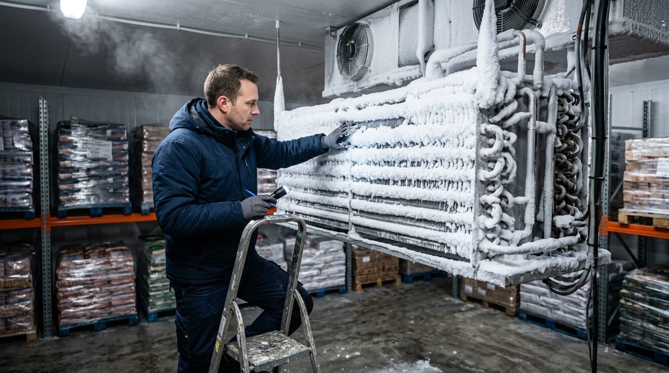Pourquoi le givre se forme-t-il dans une chambre froide ?