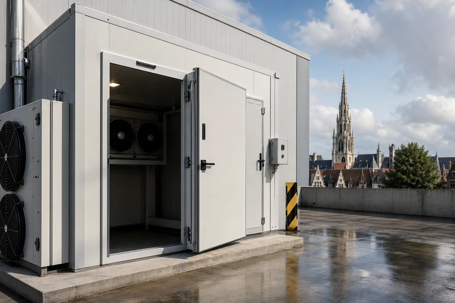 Dimensionnement chambre froide professionnelle en Belgique : spécificités climatiques et réglementaires locales