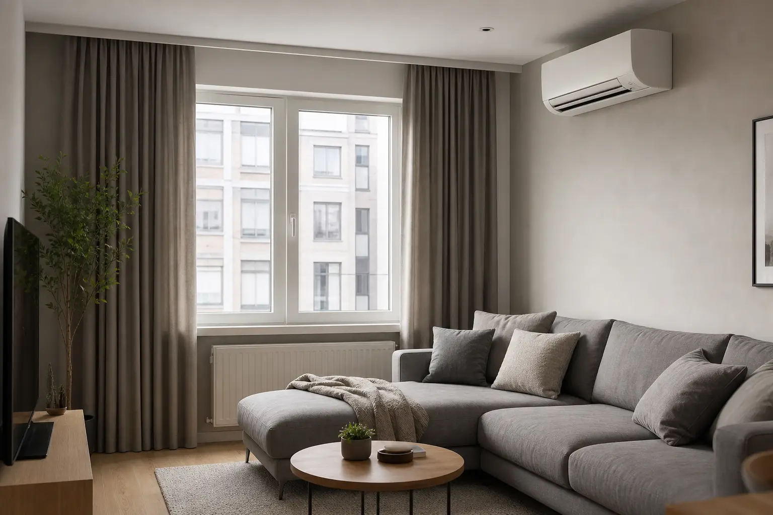 Les solutions de climatisation appartement sans balcon en Belgique
