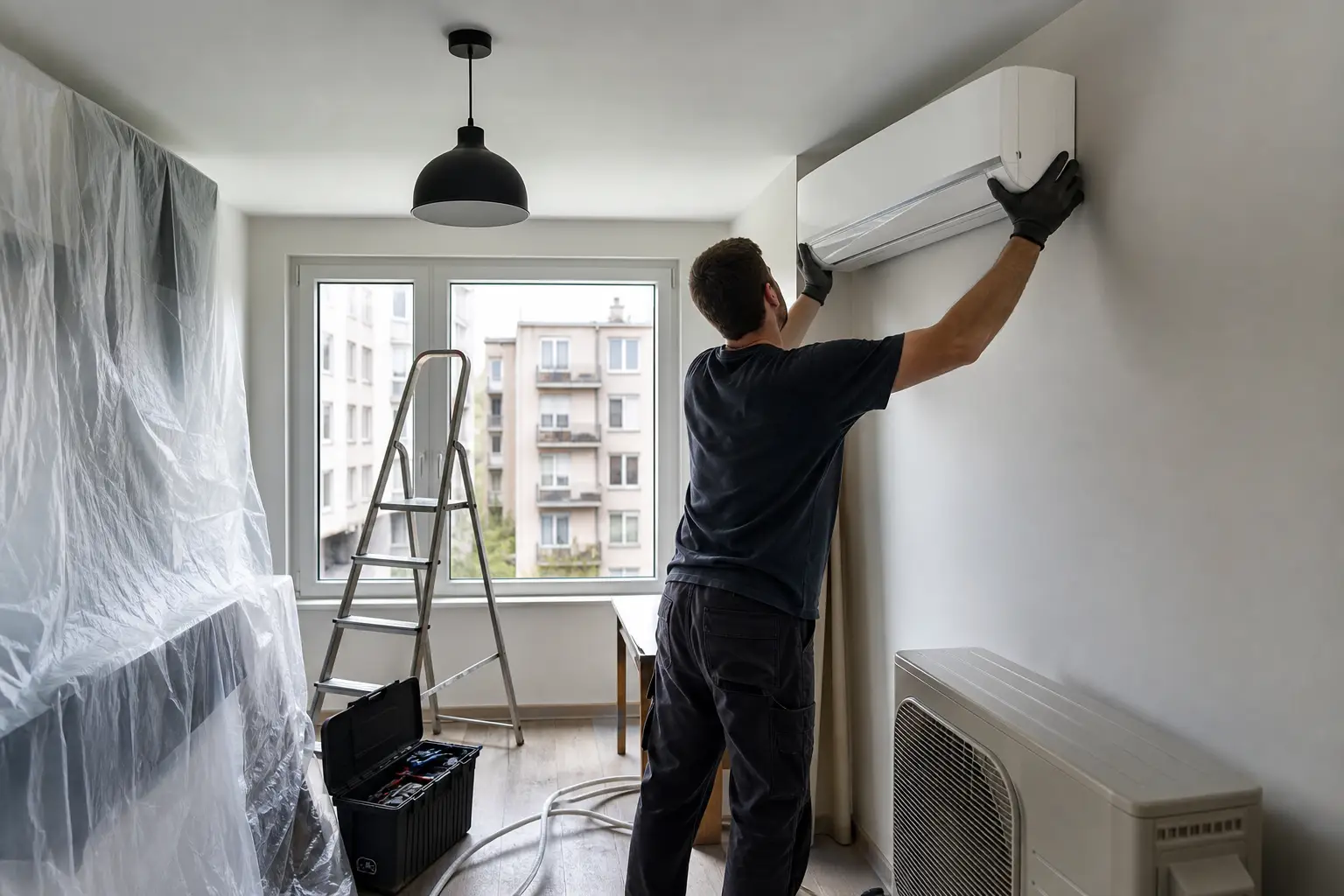 Pourquoi climatiser un appartement sans balcon reste un vrai défi technique en Belgique