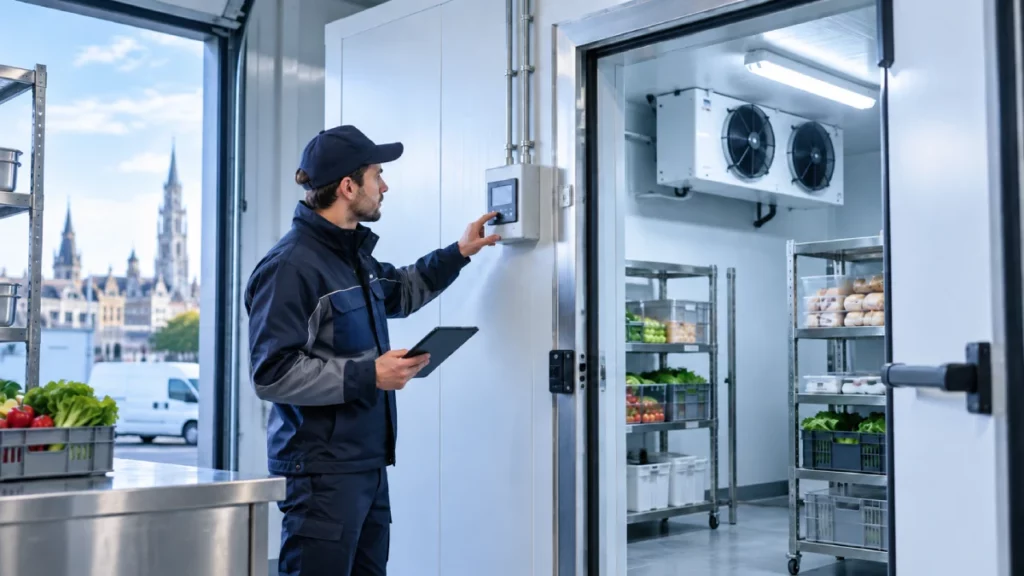 choisir un installateur chambre froide en Belgique